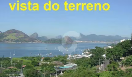 Excelente terreno em São Francisco com vista panorâmica para o Rio de Janeiro