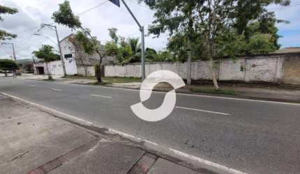 Terreno para alugar, 600 m² por R$ 7.556,26/mês - Piratininga - Niterói/RJ