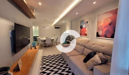 Apartamento com 3 dormitórios à venda, 117 m² por R$ 1.250.000,00 - Icaraí - Niterói/RJ