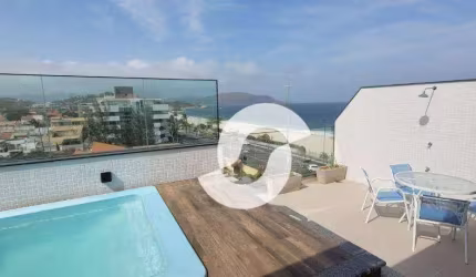 Cobertura com 4 dormitórios à venda, 288 m² por R$ 3.700.000,00 - Piratininga - Niterói/RJ