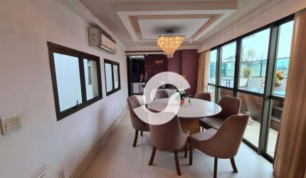 Cobertura com 4 dormitórios à venda, 420 m² por R$ 6.000.000,00 - Icaraí - Niterói/RJ