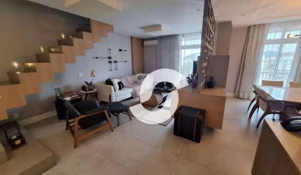 Cobertura com 3 dormitórios à venda, 230 m² por R$ 3.000.000,00 - Icaraí - Niterói/RJ