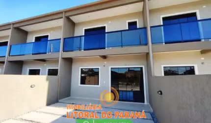 Sobrado com Piscina Quadra do Mar - Balneário Grajaú - Pontal do Paraná