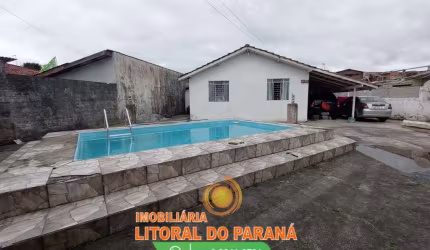 Casa 3 quartos com Piscina - Balneário Canoas - Pontal do Paraná