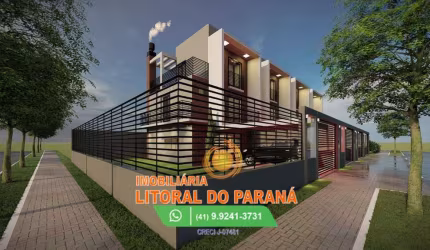 Sobrado Alto Padrão vista para mar 115m² -Balneário Ipacaraí - Matinhos - PR
