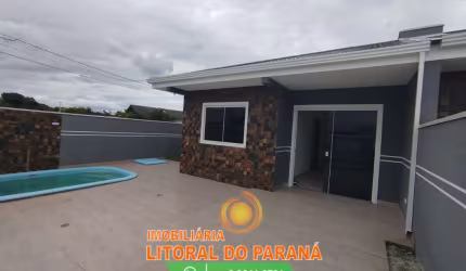 CASA GEMINADA COM 2 QUARTOS ESQUINA