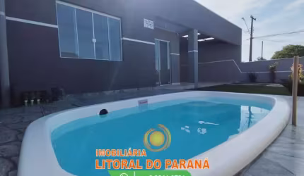Casa 2 Quartos, com piscina- Balneário Gaivotas - Matinhos!!