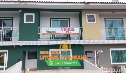 Casa Sobrado Padrão - 2 quartos com suíte - Balneário Shangri-lá - Pontal do Paraná