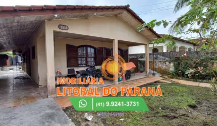 Casa Padrão - 3 quartos c/ 1 suíte - terreno 12 x 40 - Balneário Leblon - Pontal do Paraná