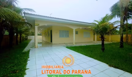 Casa 4 quartos - Pontal do Sul uma quadra do embarque para Ilha do Mel - Pontal do Paraná!