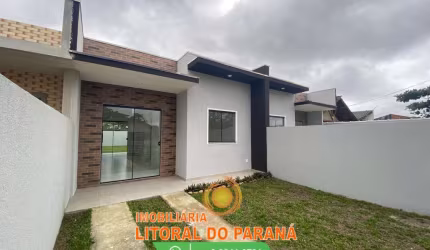 Casas 2 quartos com suite - Balneário Gaivotas - Matinhos