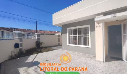 Casa 02 dormitórios - locação mensal - Balneário Canoas - Pontal do Paraná!!!