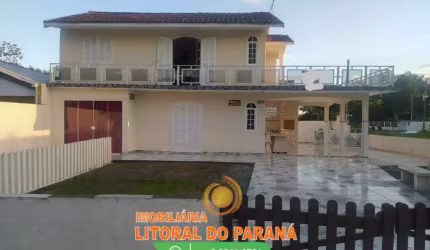 FINANCIAMENTO COM ENTRADA PARCELADA: SOBRADO 4 DORMITÓRIOS - LADO DO MAR- CARMERY- PONTAL DO PARANÁ