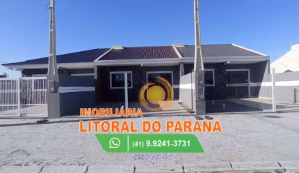 Financiamento Com Entrada Parcelada: Casa Nova 2 Dormitórios Averbado