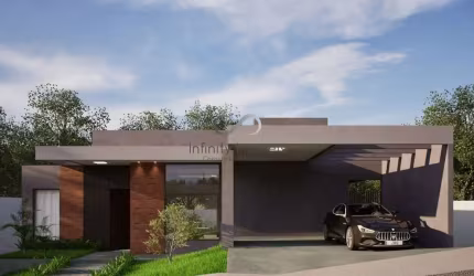Casa em condomínio fechado com 4 quartos à venda na Um, 5, Flamboyant, Lagoa Santa por R$ 1.490.000