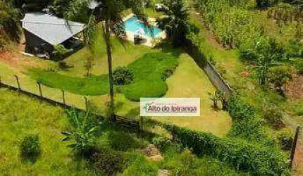 Chácara com 4 dormitórios à venda, 5500 m² por R$ 1.850.000,00 - Parque Agrinco - Guararema/SP