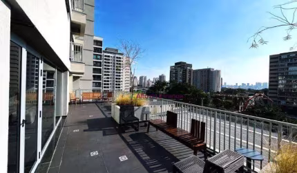 Studio com 1 dormitório para alugar, 22 m² por R$ 4.200,00/mês - Moema - São Paulo/SP