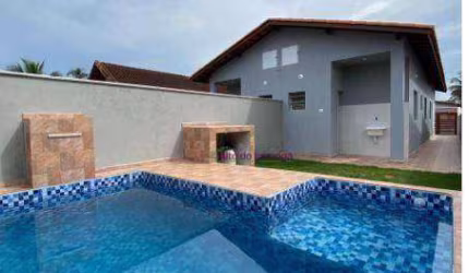 Casa com 2 dormitórios à venda, 55 m² por R$ 319.000,00 - Jardim Regina - Área Verde - Itanhaém/SP