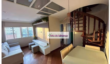Cobertura Duplex  com 2 dormitórios à venda, 110 m² - Vila Gumercindo - São Paulo/SP