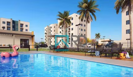 Apartamento com 2 dormitórios à venda, 47 m² por R$ 350.745 - Neoville - Curitiba/PR