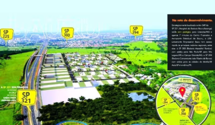 Terreno à venda no Centro, Arealva , 1299 m2 por R$ 330.000