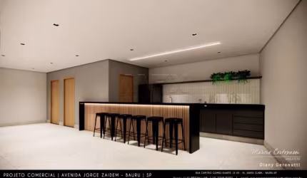 Sala comercial para alugar na Avenida Jorge Zaiden, Jardim Contorno, Bauru, 350 m2 por R$ 9.800
