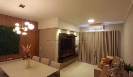Apartamento com 3 quartos para alugar na Rua Veraldo Maziero, Vila Aviação, Bauru, 82 m2 por R$ 3.000