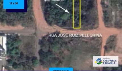Terreno à venda na Rua José Ruiz Pelegrina, Vila Aviação, Bauru, 432 m2 por R$ 700.000