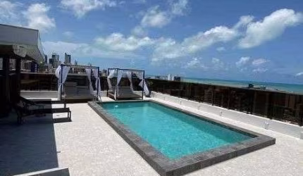 Apartamento com 1 dormitório à venda, 59 m² por R$ 650.000 - Cabo Branco - João Pessoa/PB