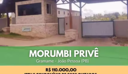 Apartamento com 2 dormitórios à venda por R$ 110.000 - Gramame - João Pessoa/PB