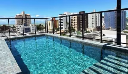 Flat com 1 dormitório à venda, 24 m² por R$ 295.000,00 - Intermares - Cabedelo/PB
