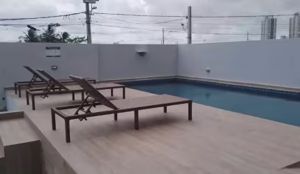 Apartamento com 1 dormitório à venda, 35 m² por R$ 300.000,00 - Ponta de Campina - Cabedelo/PB