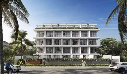 Flat com 1 dormitório à venda por R$ 490.000 - Intermares - Cabedelo/PB