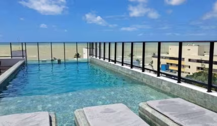 Flat com 1 dormitório à venda, 34 m² por R$ 420.000,00 - Jardim Oceania - João Pessoa/PB