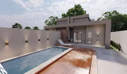 Casa com 3 dormitórios à venda por R$ 350.000,00 - Loteamento Praia Bela - Pitimbú/PB