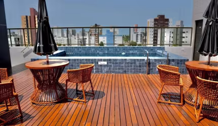 Flat com 1 dormitório à venda, 23 m² por R$ 323.000,00 - Intermares - Cabedelo/PB