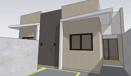 Casa com 2 dormitórios à venda por R$ 220.000 - Paratibe - João Pessoa/PB