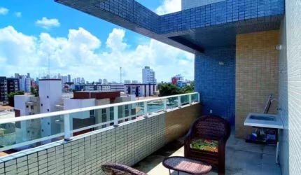 Cobertura com 2 dormitórios à venda, 52 m² por R$ 510.000 - Jardim Cidade Universitária - João Pessoa/PB
