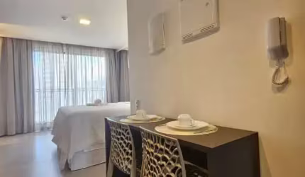 Flat com 1 dormitório à venda, 27 m² por R$ 395.000,00 - Manaíra - João Pessoa/PB