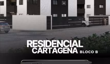 Apartamento com 2 dormitórios à venda por R$ 175.200 - Muçumagro - João Pessoa/PB
