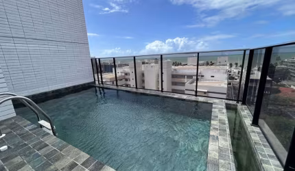 Flat com 1 dormitório à venda, 26 m² por R$ 425.000,00 - Jardim Oceania - João Pessoa/PB