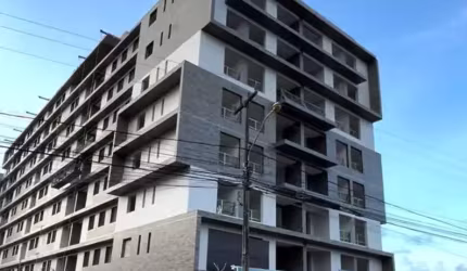 Apartamento com 1 dormitório à venda, 36 m² por R$ 400.000,00 - Ponta de Campina - Cabedelo/PB