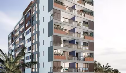 Apartamento com 3 dormitórios à venda, 95 m² por R$ 924.129,45 - Camboinha - Cabedelo/PB
