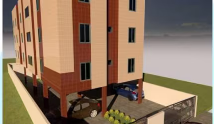 Apartamento com 3 dormitórios à venda por R$ 155.000,00 - Municípios - Santa Rita/PB