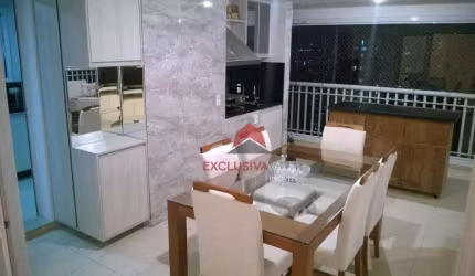 Apartamento com 4 dormitórios para alugar, 125 m² por R$ 7.600,00/mês - Jardim Aquarius - São José dos Campos/SP