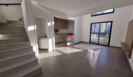 Apartamento com 1 dormitório para alugar, 78 m² por R$ 5.438,00/mês - Parque Residencial Aquarius - São José dos Campos/SP