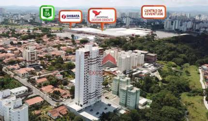 Apartamento com 2 dormitórios, 61 m² - Jardim Oriente - São José dos Campos/SP
