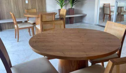 Excelente oportunidade! Apto de 72m², novo, semimobiliado, área de lazer completa.