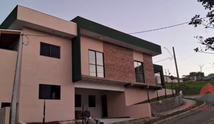 Linda Casa Nova com 04 dormitórios à venda, 320 m² por R$ 1.480.000 - Condomínio Residencial Mantiqueira - São José dos Campos/SP