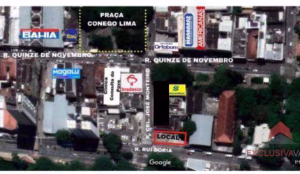 Terreno, 450 m² - venda por R$ 1.500.000,00 ou aluguel por R$ 5.000,00/mês - Centro - São José dos Campos/SP